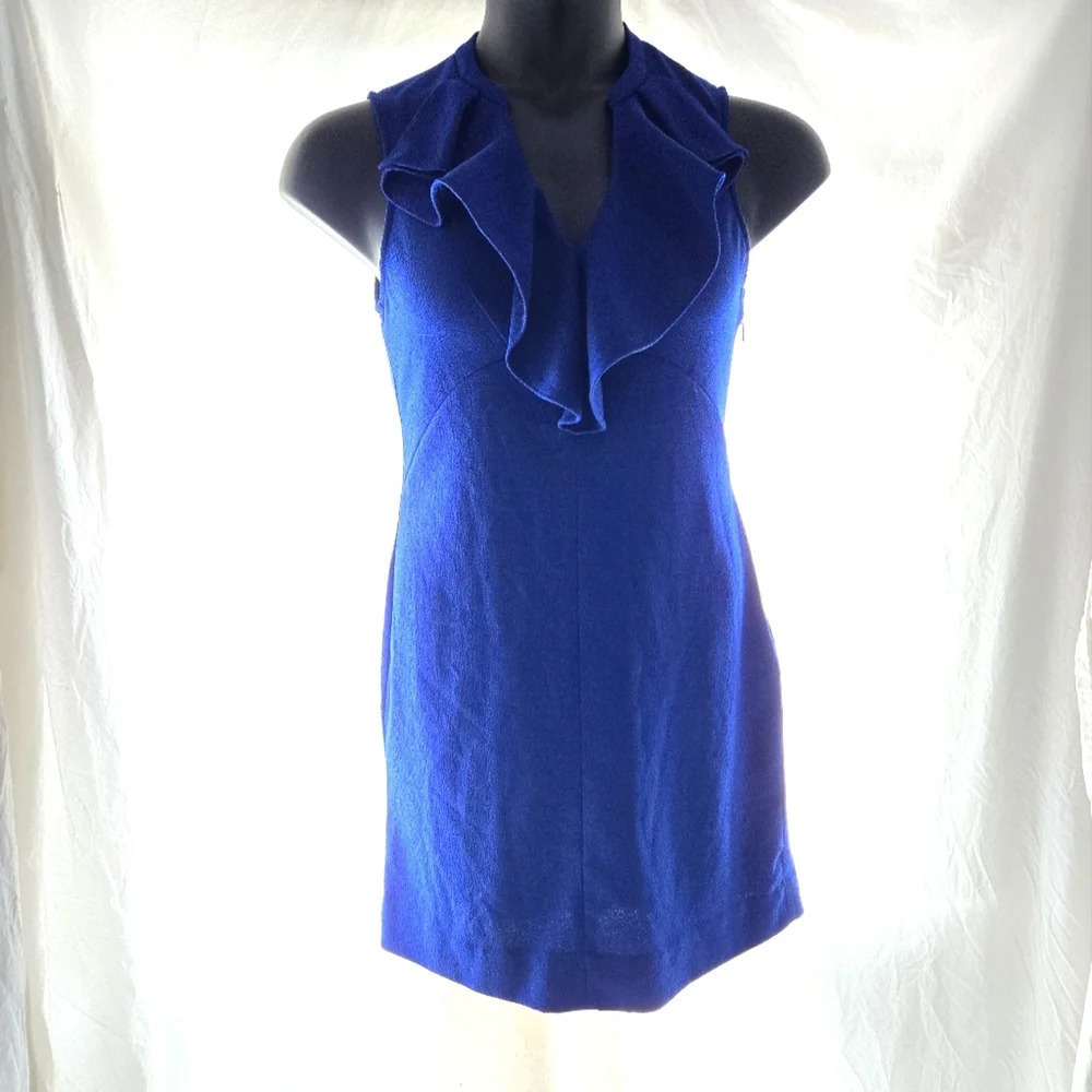 Blue J. Crew Party Dress - Picture 2 of 14